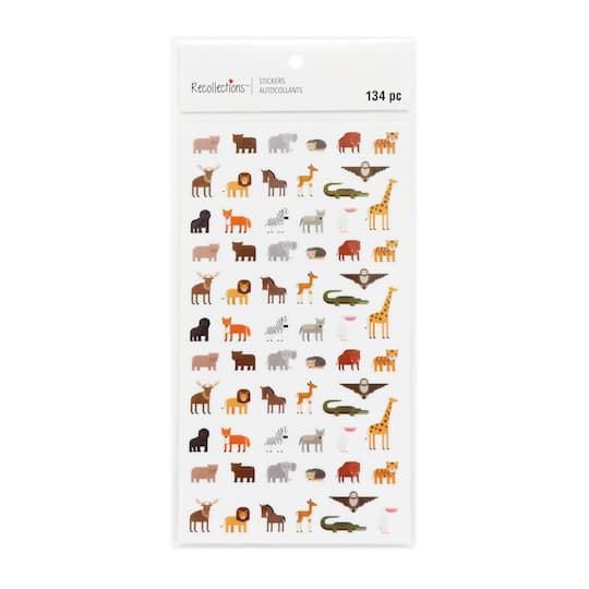 Zoo Animal Mini Stickers by Recollections™